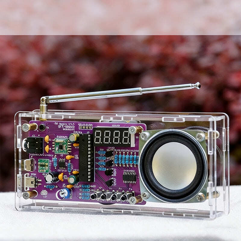 🔥Hot Sale Deals-DIY Digital FM Radio Soldering Kit