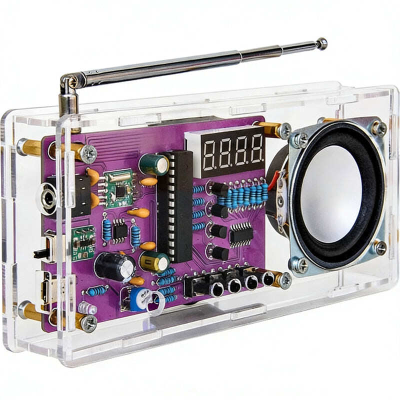 🔥Hot Sale Deals-DIY Digital FM Radio Soldering Kit