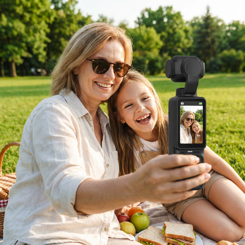 📸✨ [Limited Edition – 50% Off]Pocket camera with flip-up display – Take perfect selfies 📱💄 and share them instantly, no editing required