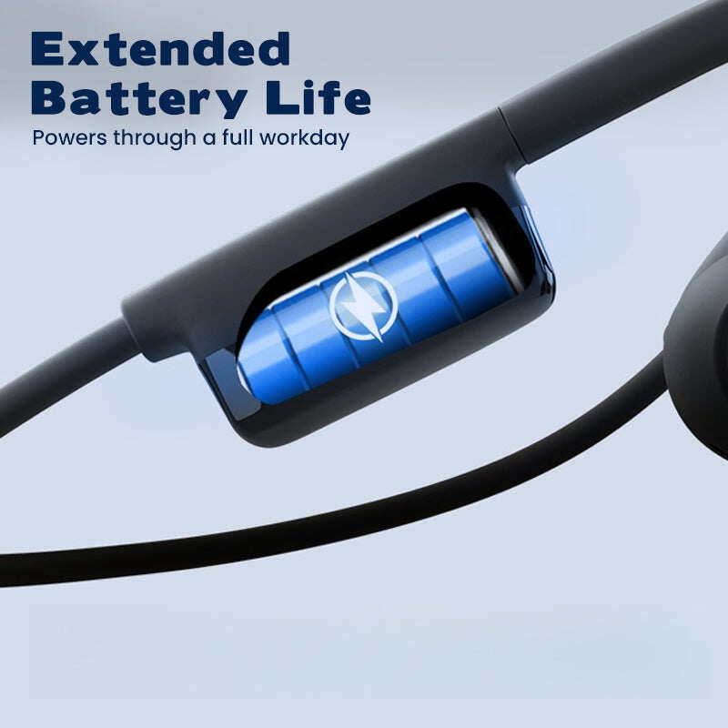 🎁Hot Sale Promotion 49% OFF🔥 Open Air Conduction Wireless Bluetooth Headset with Microphone
