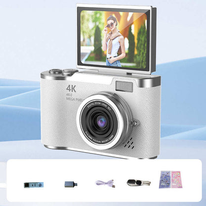 🌈4K HD Flip-Screen Digital Camera📸