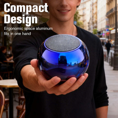 🥳2026 HOT SALE🥳💞50K+ SOLD!💎🎵 50% OFF! Mini Hi‐Fi Speaker – 360° sound, deep bass. Aluminium alloy, skin‐friendly. 16hrs non‐stop music. A pocket‐sized concert. 🛡️🕊️