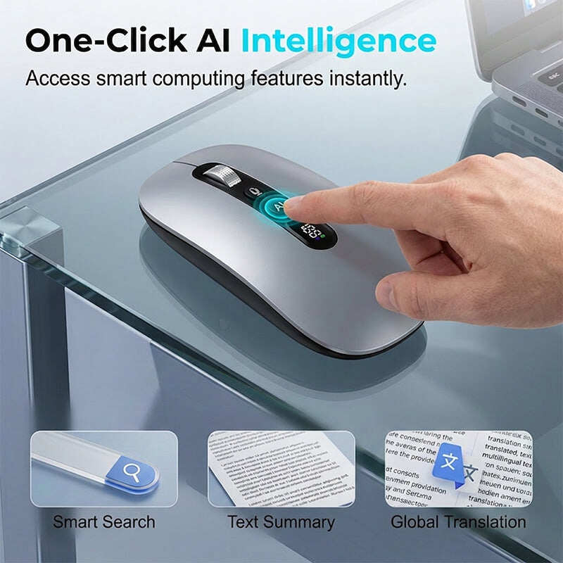 ⏳Limited-time 50% off⏰AI Smart Voice Wireless Mouse🖱️💬