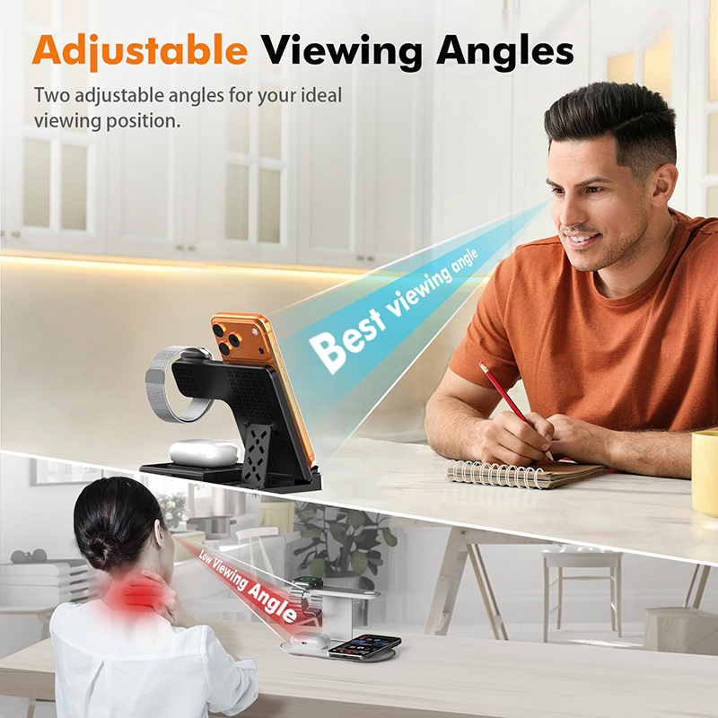 ⌛Limited-Time Offer-3-in-1 Foldable Wireless Charging Stand