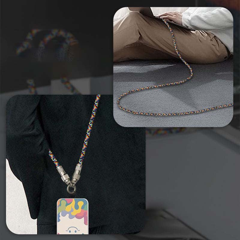 2-in-1 Phone Lanyard Charging Cable