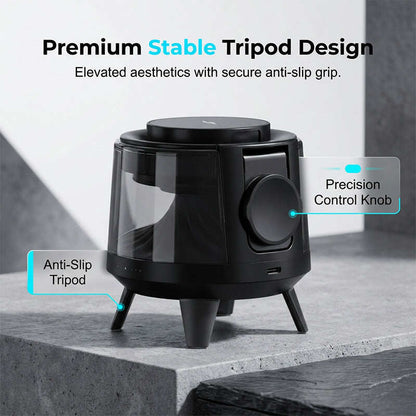3-in-1 Magnetic Wireless Charger with Bluetooth Speaker and Atmosphere Light