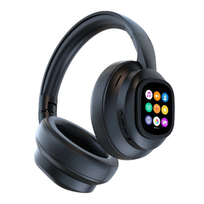 🎧 50% OFF NOW! ✨ AI Bluetooth Headphones - Smart LCD Display & Voice Assistant with Premium Sound Quality for Music & Calls 📱✨
