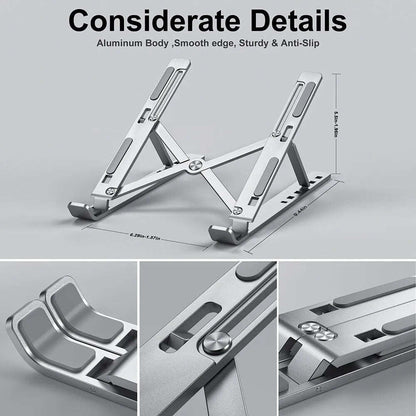 🔥Limited-time offer-Portable aluminum laptop stand