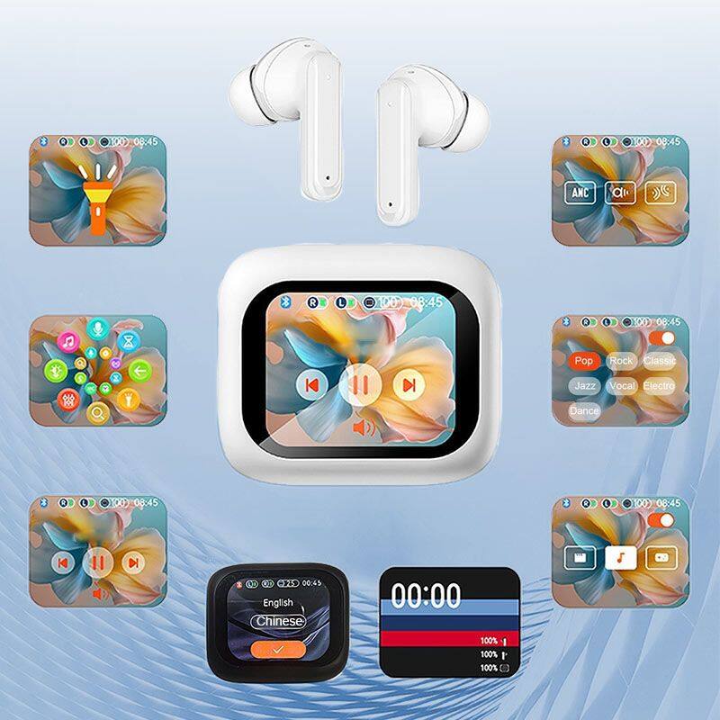🔥Hot Deals-No Latency Wireless Bluetooth Headphones with Multifunctional Display
