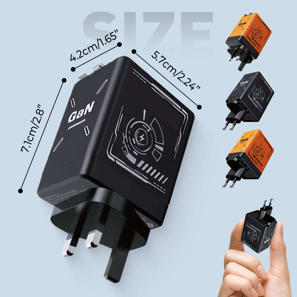 🔥Hot Sale Deals-Retractable Wall Charger with Dual Cables