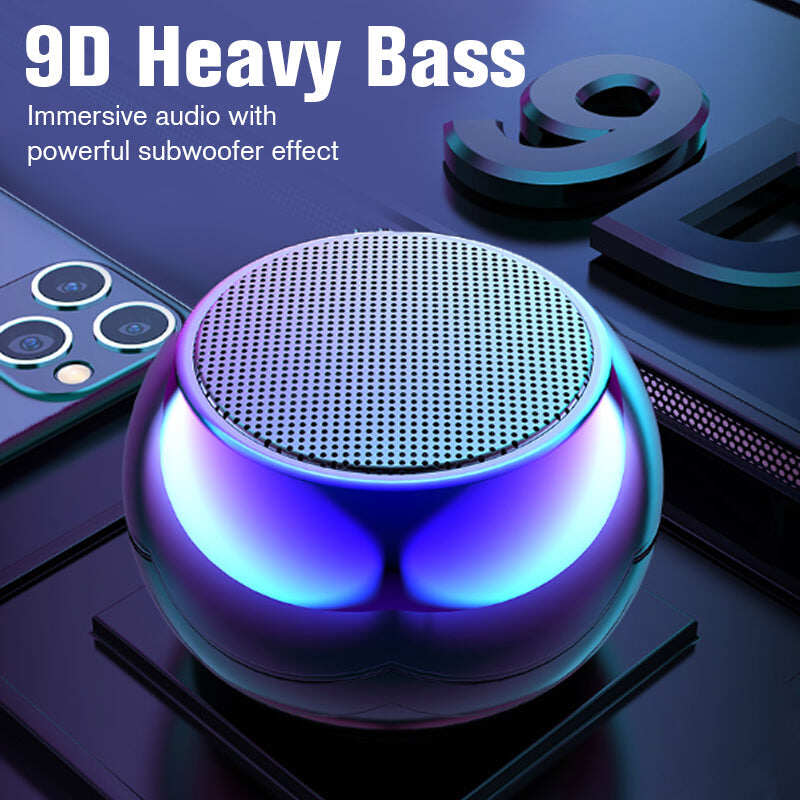 🥳2026 HOT SALE🥳💞50K+ SOLD!💎🎵 50% OFF! Mini Hi‐Fi Speaker – 360° sound, deep bass. Aluminium alloy, skin‐friendly. 16hrs non‐stop music. A pocket‐sized concert. 🛡️🕊️