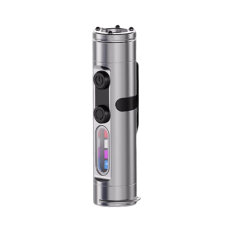 Rechargeable & Magnetic Mini Keychain Flashlight