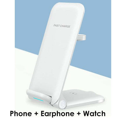 📢📢50% OFF !!!⏰Foldable 3-in-1 Wireless Charging Stand