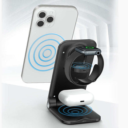 📢📢50% OFF !!!⏰Foldable 3-in-1 Wireless Charging Stand