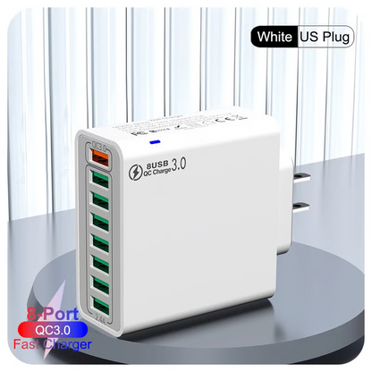 8 Ports USB Charger