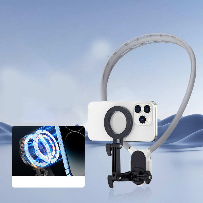 💥Top-Selling Products-Magnetic Neck Phone Holder for Hands-Free Recording