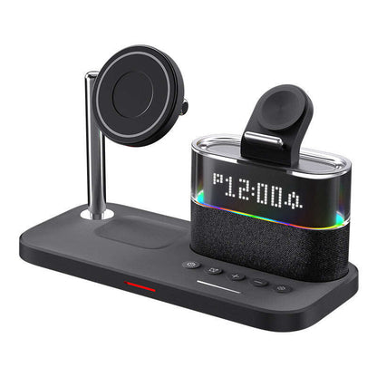 🔥2025 HOT SALE - 50% OFF🔥3-in-1 Wireless Charging Station with Alarm Clock