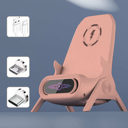 ⏳Limited-time 50% off⏰Multifunctional Wireless Fast Charger Phone Stand🔋