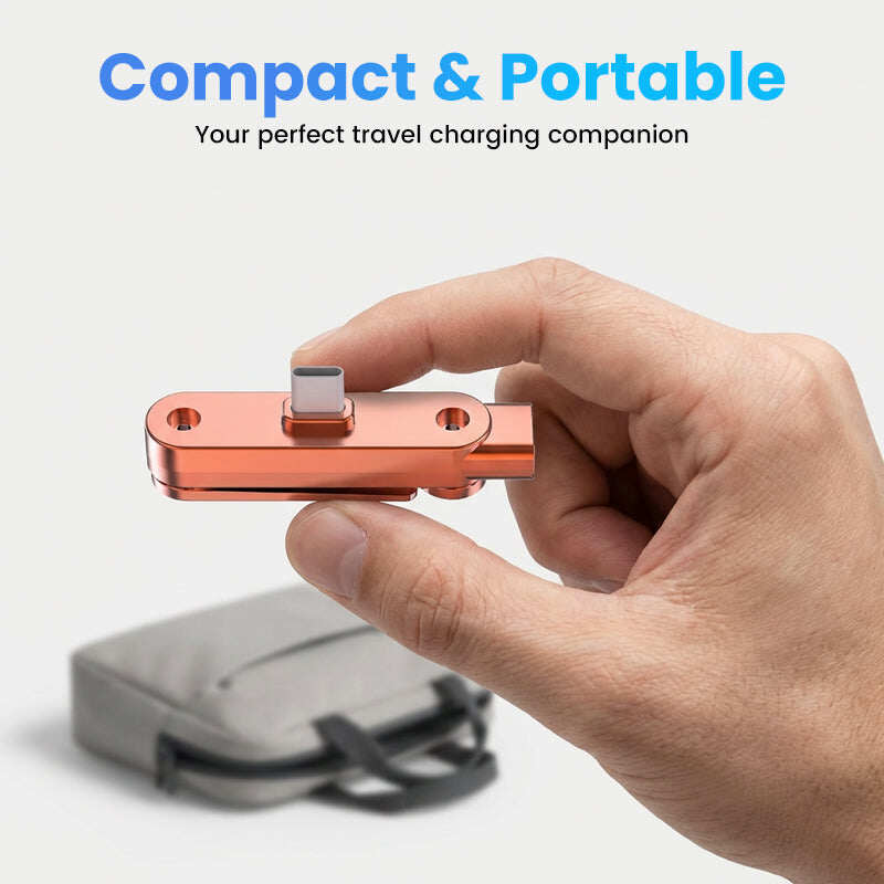 🔥Fast Charging Adapter with 360° Foldable Phone Stand🔥