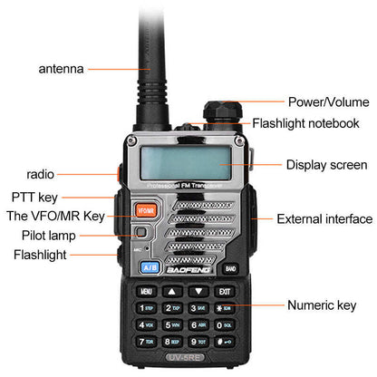 🔥Hot Sale-50% Off🔥Portable Two-Way Radio Walkie Talkies with Keypad—✈️Free Shipping 📦