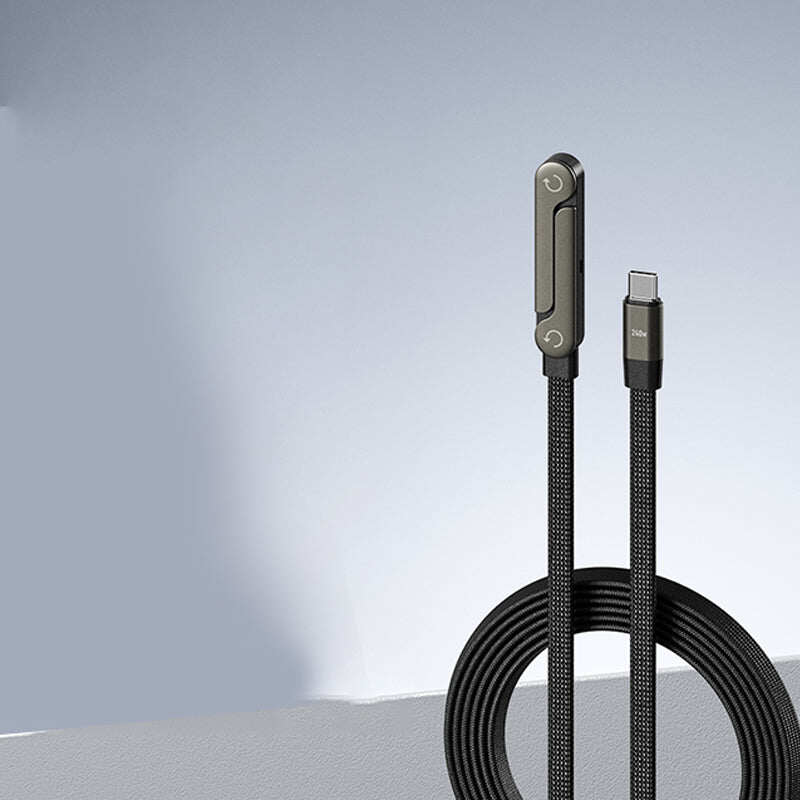 📢📢Limited-time offer✨240W Fast Charging Cable with Adjustable Phone Stand