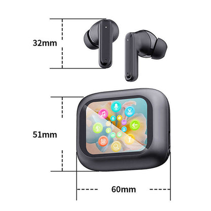 🔥Hot Deals-No Latency Wireless Bluetooth Headphones with Multifunctional Display