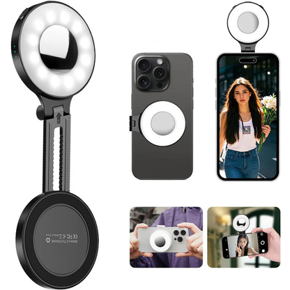 📢📢50% off!! ⏰ Magnetic Mount – 5-in-1 Mini Tripod with Dual MagSafe Magnets, Foldable Hook & Arca-Swiss Base! 📱🎥